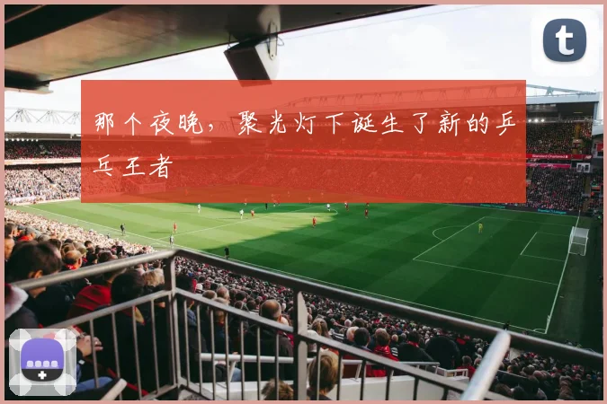 那个夜晚,聚光灯下诞生了新的乒乓王者