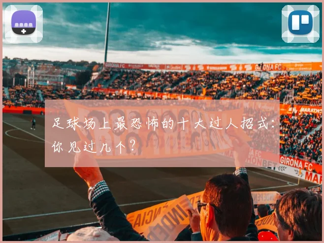 足球场上最恐怖的十大过人招式：你见过几个？